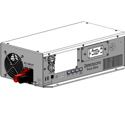 Inv/Chgr, 1500W, 12V, 65A, True-Sine