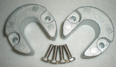 Mercruiser Alpha Trim Cylinder Aluminum Anode Kit Set Of 2