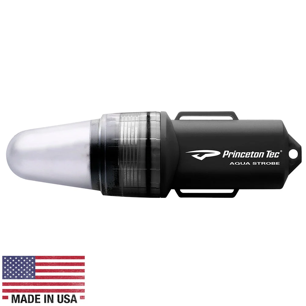 Princeton Tec Aqua Strobe LED - Black – Marine Boat Replacement Part