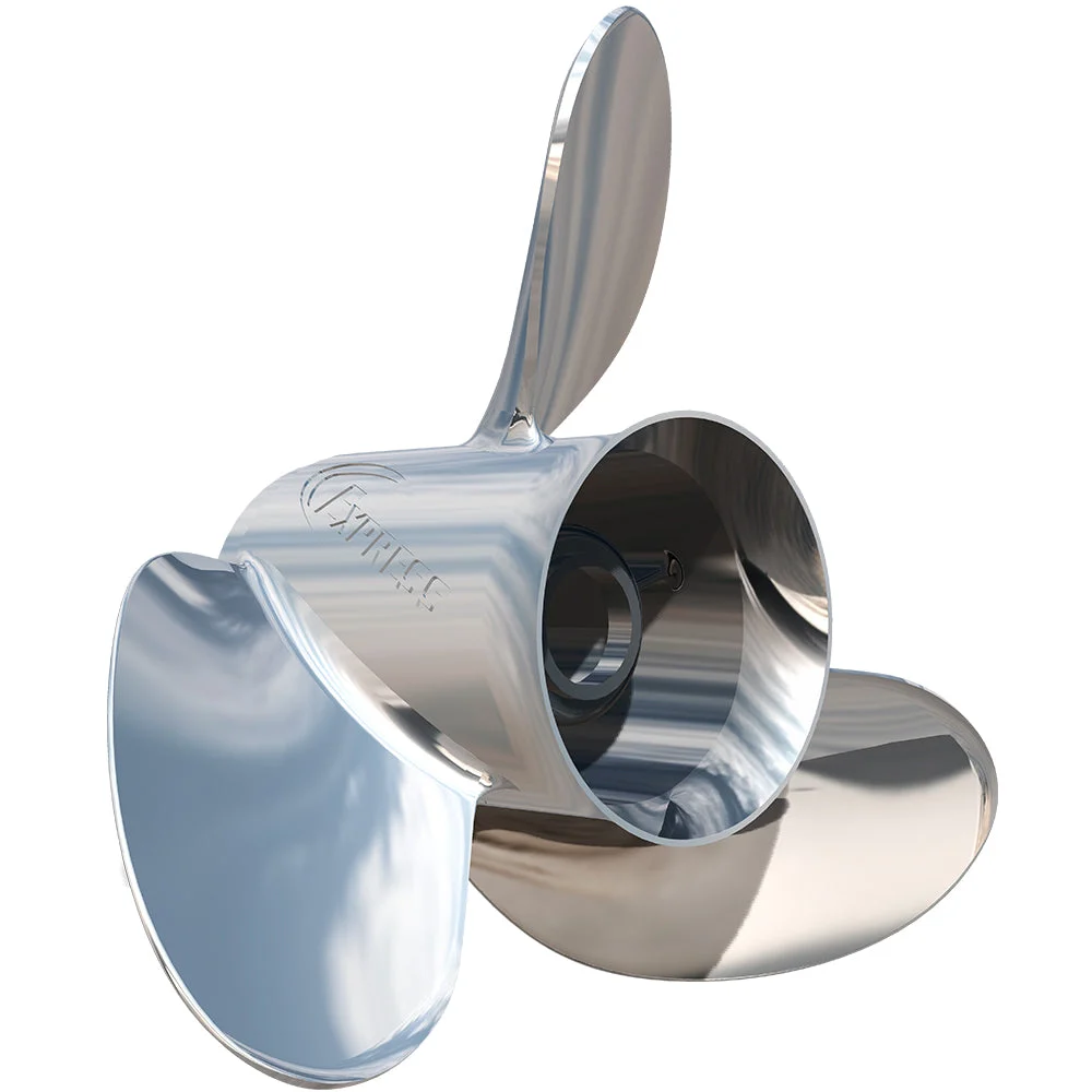 Turning Point Propellers Turning Point Express® Mach3™ - Right Hand - Stainless Steel Propeller - EX1/EX2-1315 - 3-Blade – Marine Boat Replacement Par