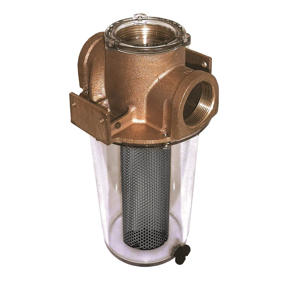 Groco ARG-1000 Series 1" Raw Water Strainer w/Monel Basket – Marine Engine Cooling Replacement Part