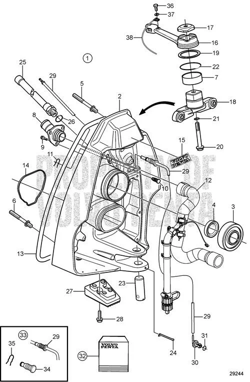 Volvo Penta - O-ring - Volvo Penta (976106)