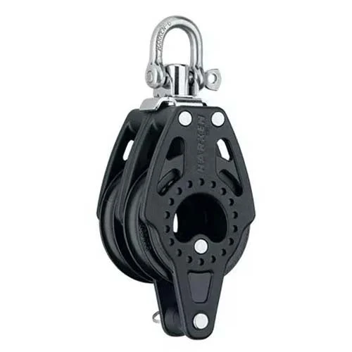 Harken 57mm Double Carbo Swivel Block w/Becket