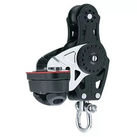 Harken 57mm Carbo Fiddle Block Swivel w/Cam Cleat