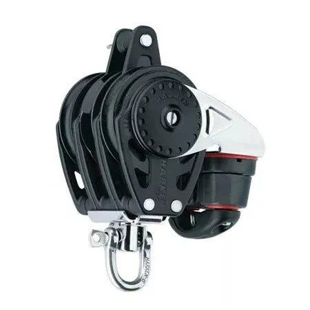 Harken 57mm Triple Carbo Ratchamatic Block Swivel w/Cam & Becket