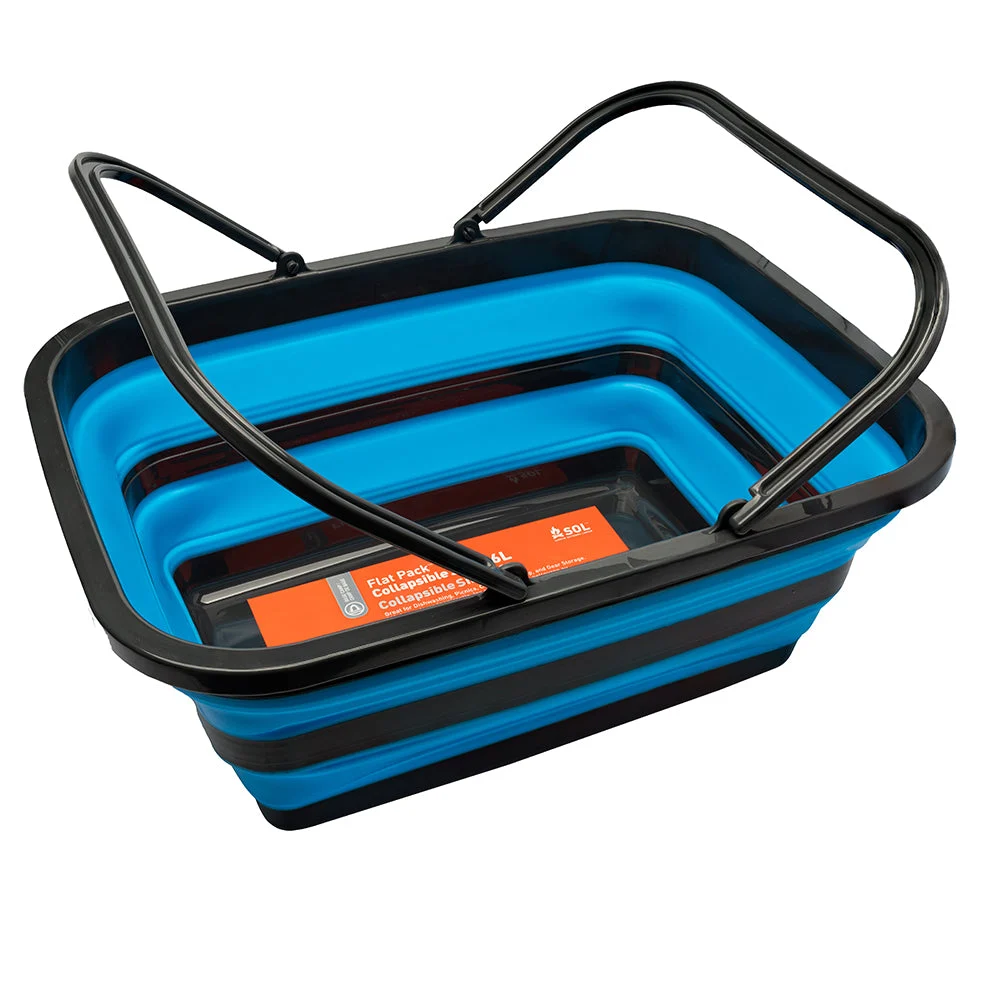 SOL Survive Outdoors Longer S.O.L. Survive Outdoors Longer Flat Pack Sink - 16L – Marine Boat Replacement Part