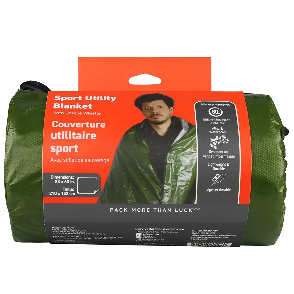 SOL Survive Outdoors Longer S.O.L. Survive Outdoor Longer Sport Utility Blanket – Marine Boat Replacement Part