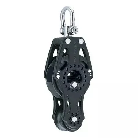 Harken 57mm Carbo Fiddle Ratchet Block Swivel