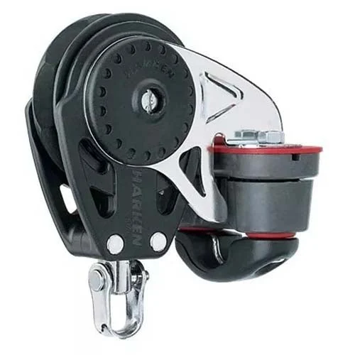 Harken 75mm Carbo Ratchamatic Block Swivel w/Cam Cleat