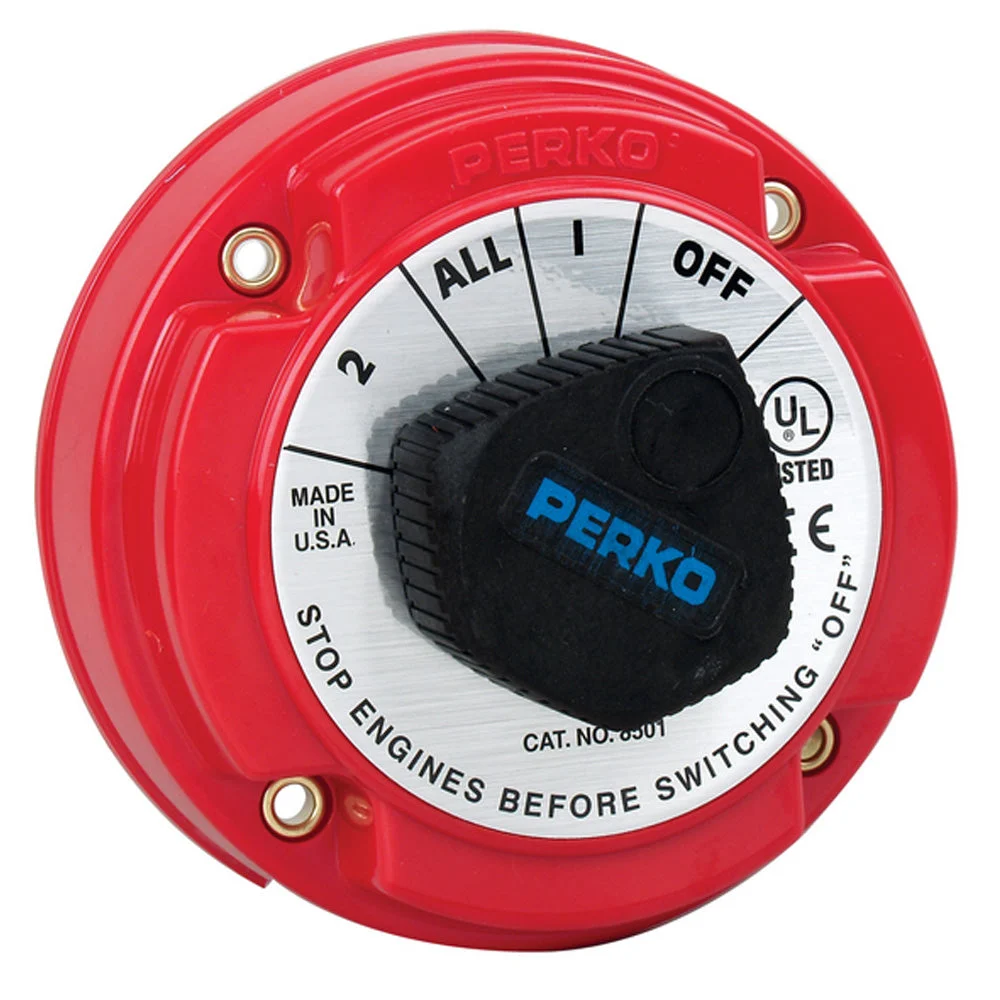 Perko Medium Duty Battery Selector Switch - 250A Continuous – Marine Boat Replacement Part