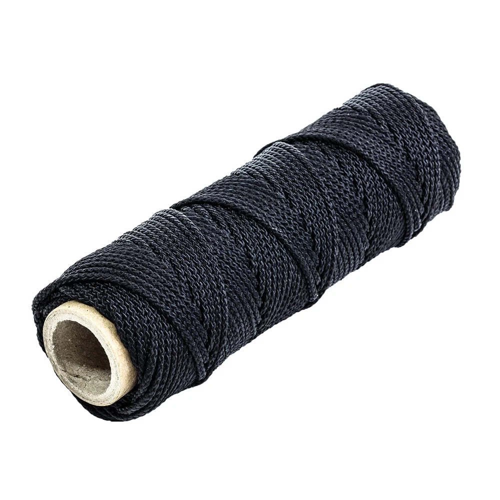 Tigress 100' of 300lb Nylon Braid - Black – Marine Boat Replacement Part