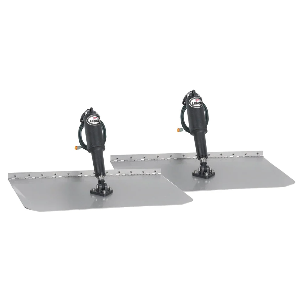 Lenco Marine 12" x 18" Standard Trim Tab Kit without Switch Kit 12V