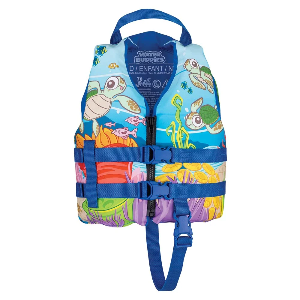 Full Throttle Water Buddies Vest - Child 30-50lbs - Turtle – Marine Boat Replacement Part