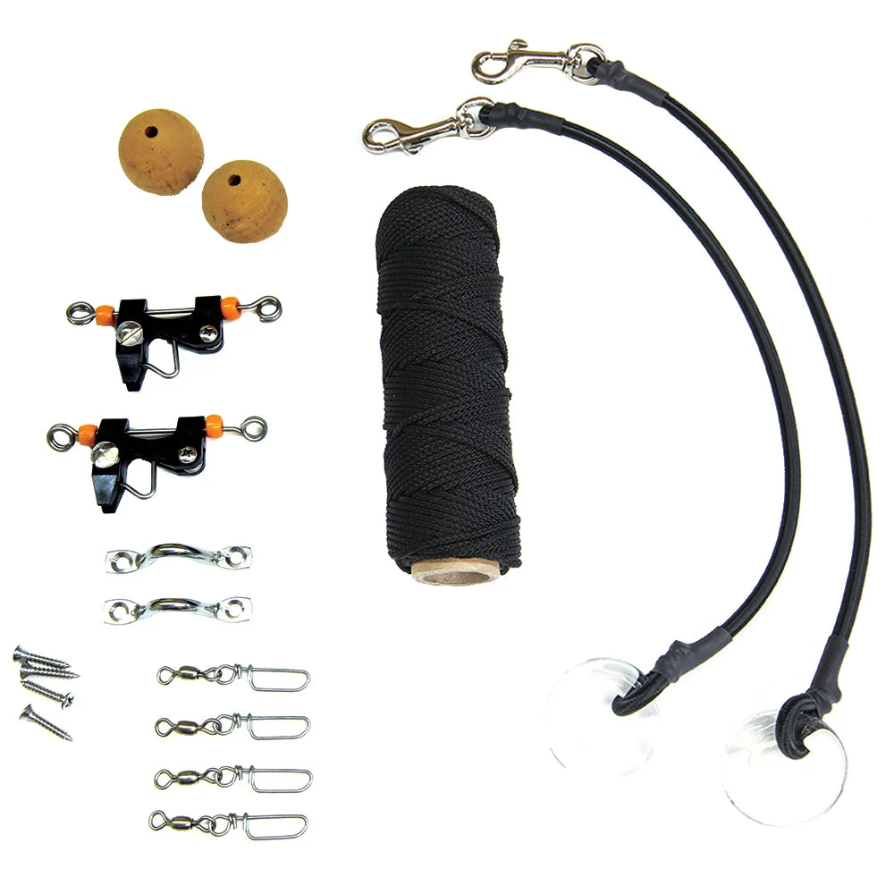Tigress Deluxe Rigging Kit - Black Nylon – Marine Boat Replacement Part