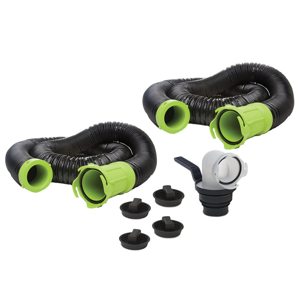 Thetford Marine Thetford Titan Premium 20' Sewer Hose Kit w/Universal Bayonet Connection & 5-in-1 Sewer Adapter