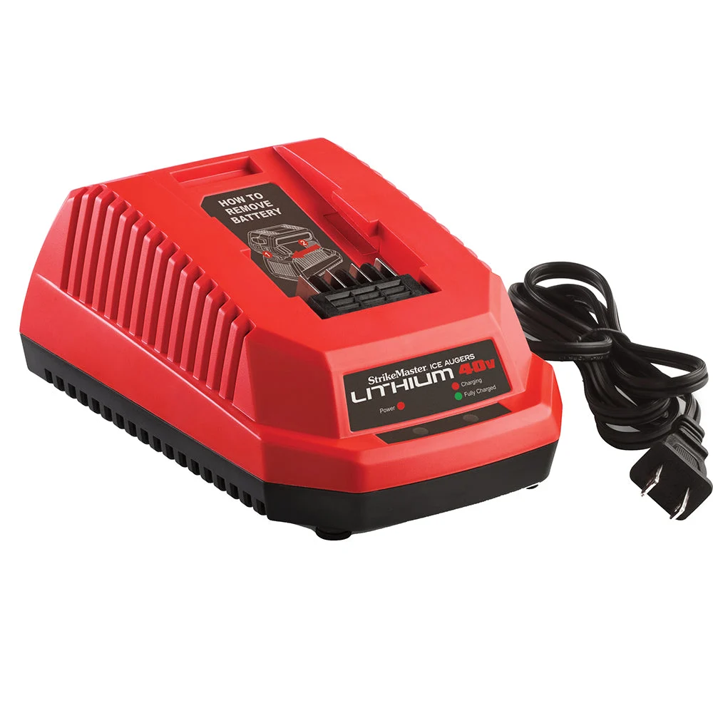 StrikeMaster Lithium 40V Battery Charging Base – Marine Boat Replacement Part