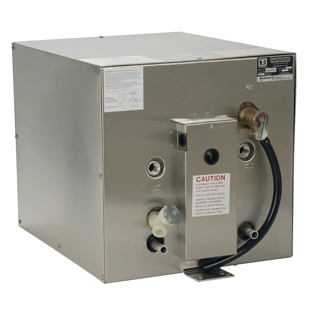 Whale Marine Whale Seaward 11 Gallon Hot Water Heater w/Front Heat Exchanger - Stainless Steel - 240V - 1500