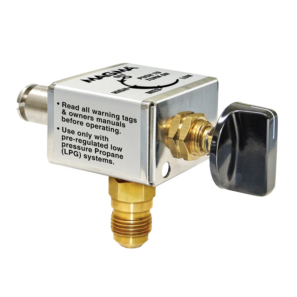 Magma LPG (Propane) Low Pressure Valve f/12" x 18" Grills – Marine Boat Replacement Part