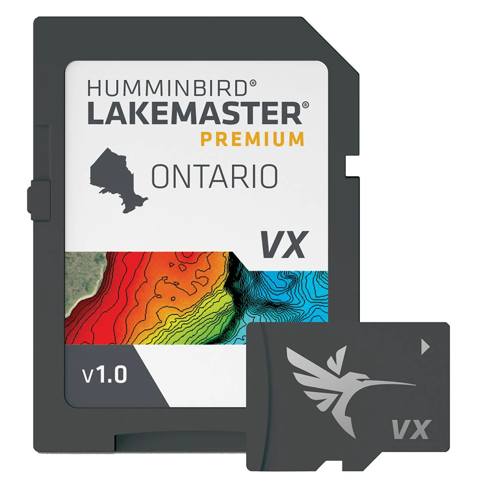 Humminbird LakeMaster® VX Premium - Ontario – Marine Boat Replacement Part