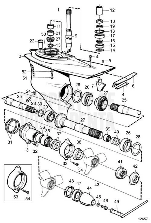 Volvo Penta - Shim - Volvo Penta (967352)