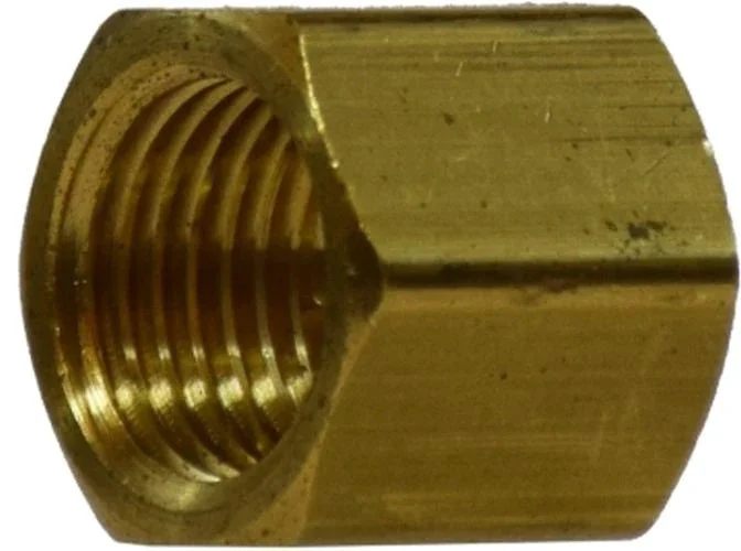 Midland Brass 3/8" Barstock Pipe Cap