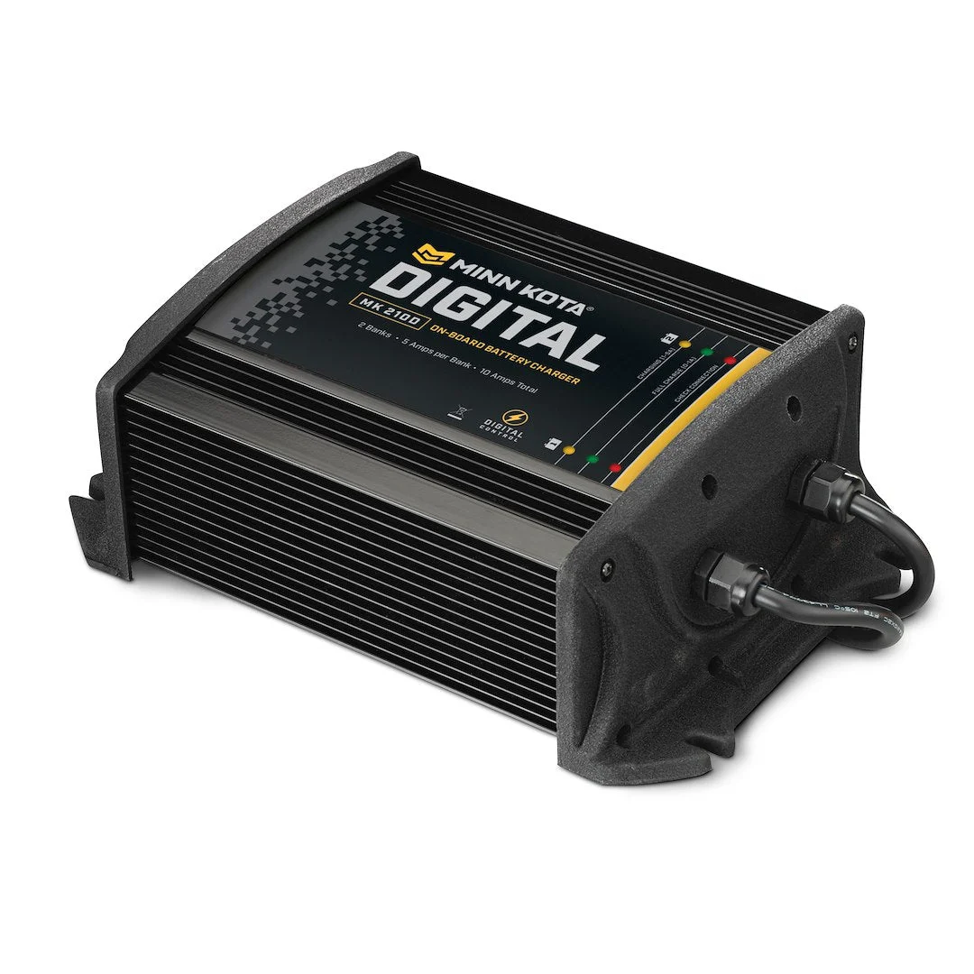 BATT CHGR MK 210D 12/24V 10A 2 BANK