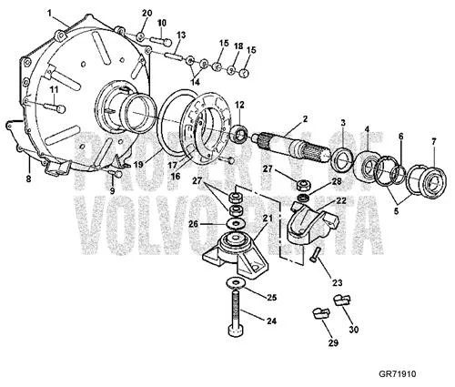 Volvo Penta - O-ring - Volvo Penta (3852011)