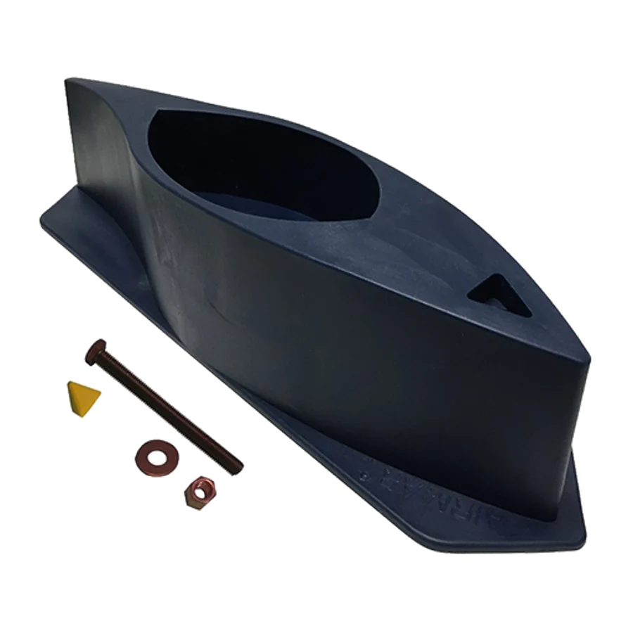 Airmar 33-391-01 - High Speed Fairing Block, Bronze Hardware