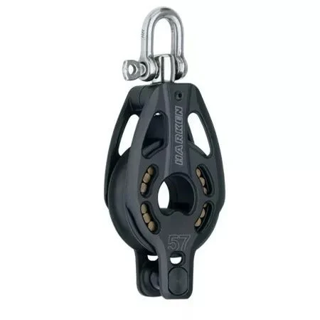 Harken 57mm Aluminum Block Swivel w/Becket