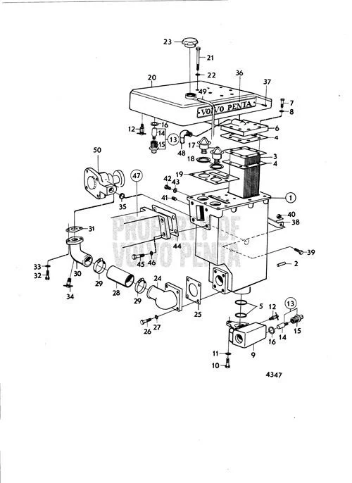Volvo Penta - Screw - Volvo Penta (959794)