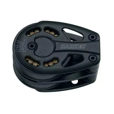 Harken 75mm Aluminum Double Footblock