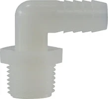 1 x 3/4 H. x M.PIPE 90 PLAS