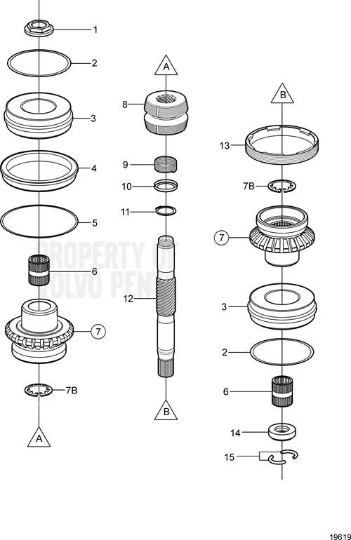 Volvo Penta - Shim Volvo Penta - Volvo Penta (3852370)