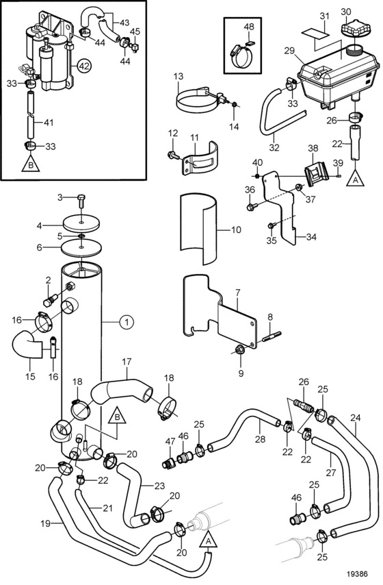Volvo Penta - Hose - Volvo Penta (3860915)