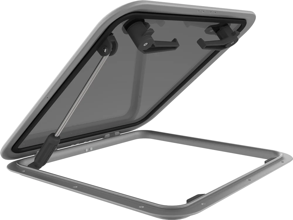 LP 50 GRY SLV HATCH STY