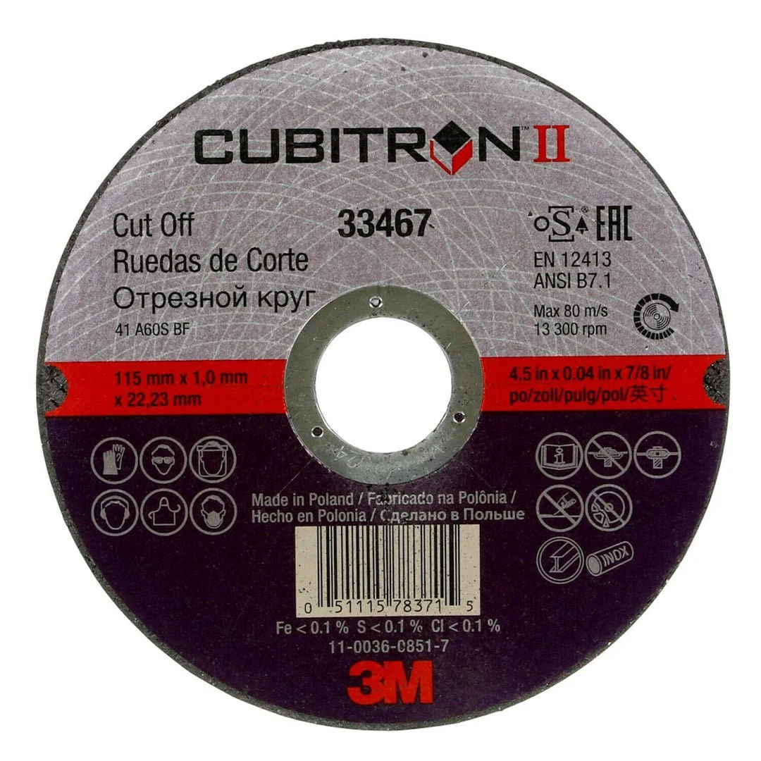 3M Cubitron Ii Cut-Off Wheel 115 – Marine Boat Replacement Part
