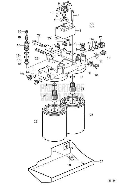 Volvo Penta - Screw - Volvo Penta (959227)
