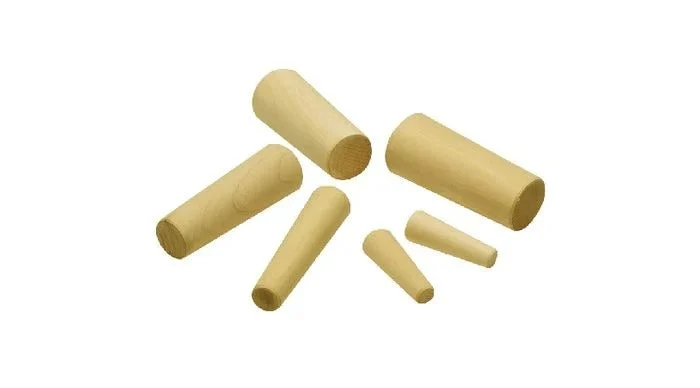 6 PK. WOOD PLUGS