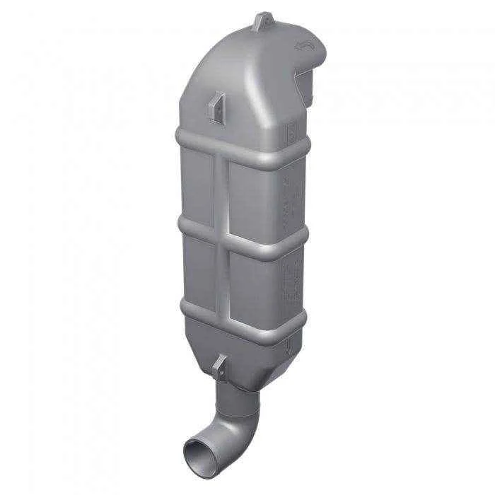 50 MM (2 in) WLOCKLT Gooseneck Waterlock Muffler | Vetus WLOCKLT50