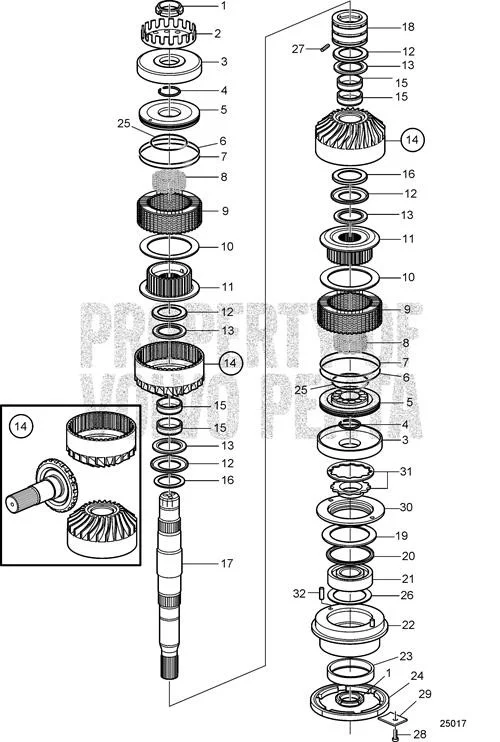 Volvo Penta - Fuel Filter - Volvo Penta (20998367)
