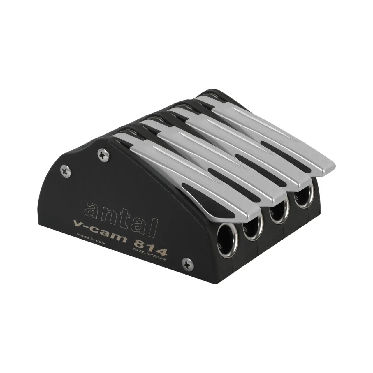 Antal V-Cam 814 Quad Clutch, 12-14mm Line, Silver Handle