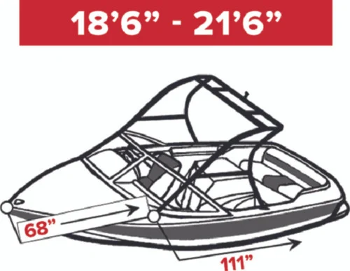Carver Covers - Tst-20 W/ Tower Boat Cover - 74520S11
