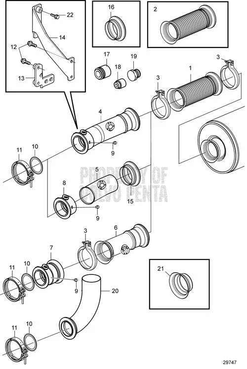 Volvo Penta - Pipe (v2) - Volvo Penta (22338252)