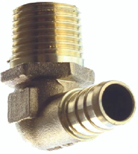 Bristol Products - Elbow 1/2b X 1/2mpt Brass Pex - 49UTME33