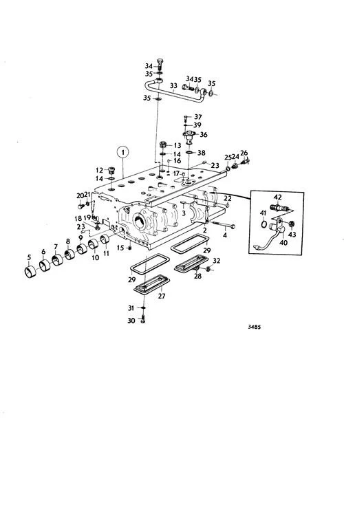 Volvo Penta - Gasket - Volvo Penta (20591544)