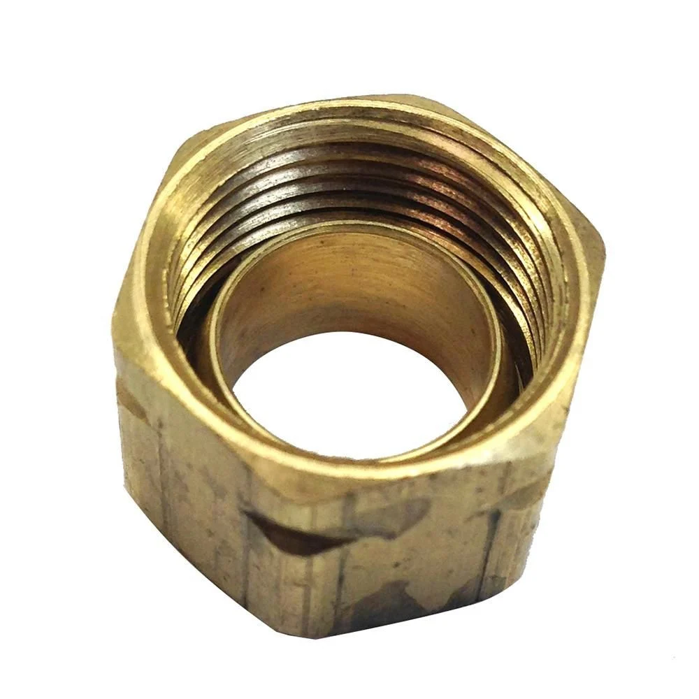 Uflex - Brass Nut W/sleeve No. 61ca-6 (71004k)