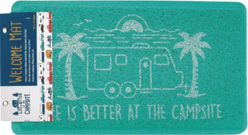 Camco RV - Scrub Rug Teal Trlr 26.5 X15 - 53447