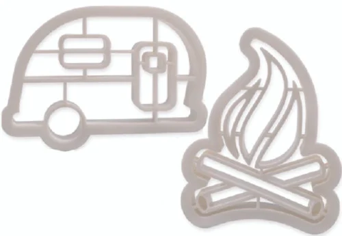 Camco RV - Cookie Cutters 2pk Camp Themed - 53369