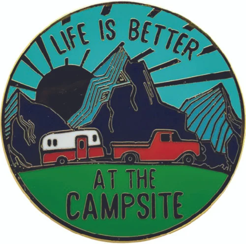 Camco RV - Sunrise Enamel Pin - 53265