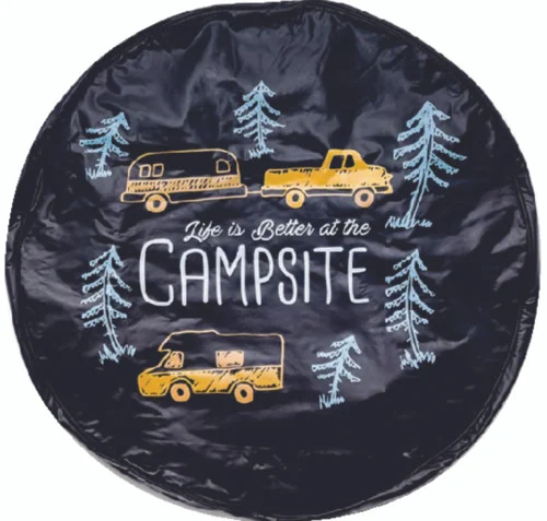 Camco RV - Cover Sparetire 27  Vinyl Blk - 53292